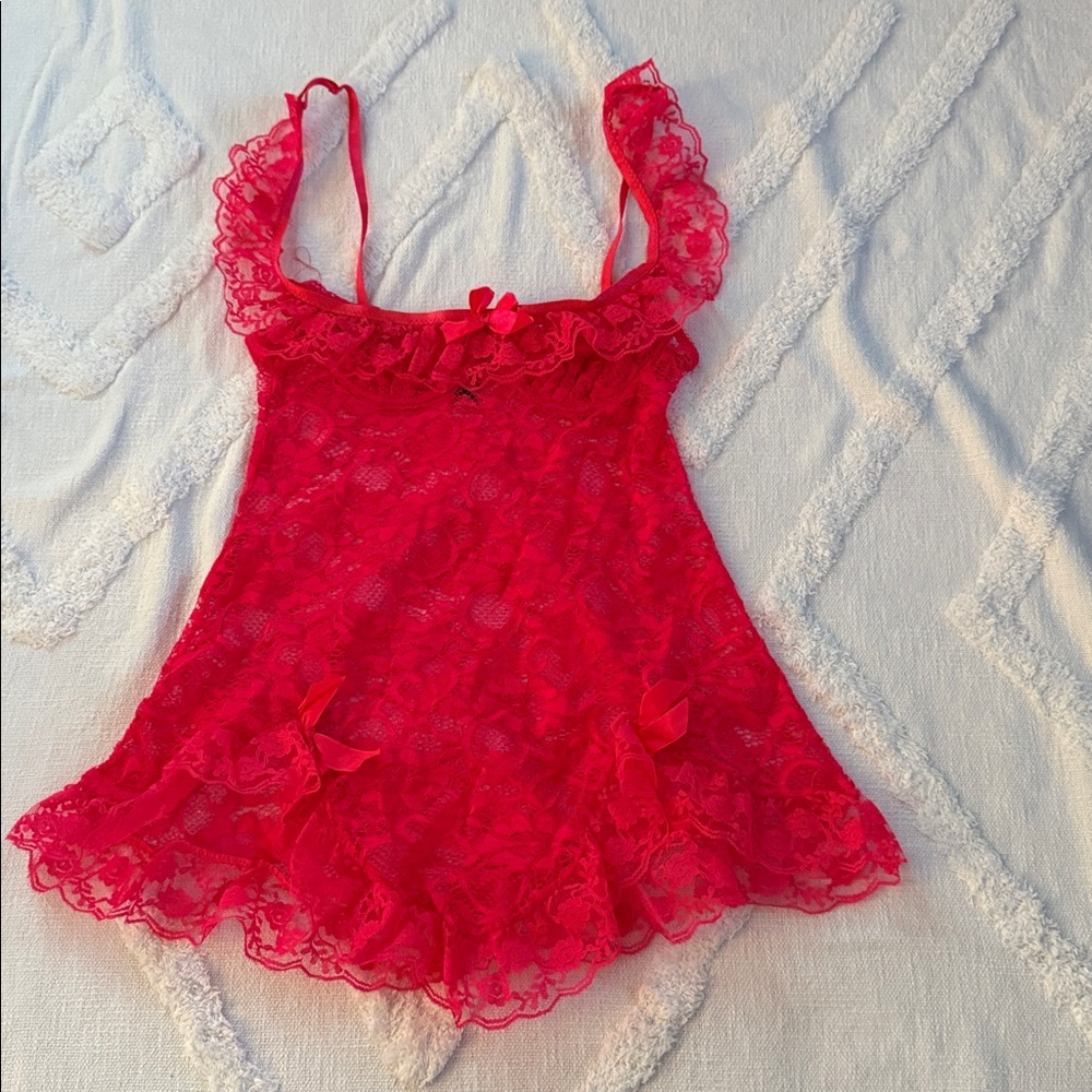 pink, lace women's underwear by Just Sexy Lingerie.